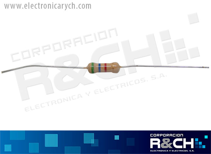 RX-8.2K/12 resistencia 8.2K ohm 1/2 watt