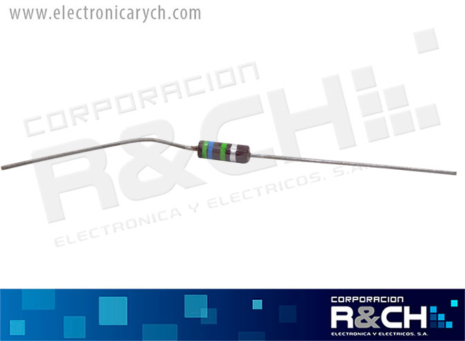 RX-8.2M/12 resistencia 8.2M ohm 1/2 watt