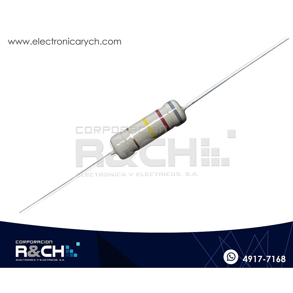 RX-820K/2 resistencia 820K ohm 2 watt