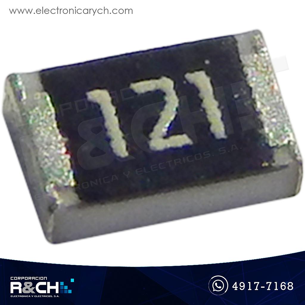 R0805-120 Resistencia 120 ohm 1/8W SMD