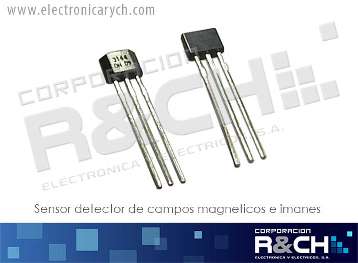 A3144 sensor efecto Hall  A3144