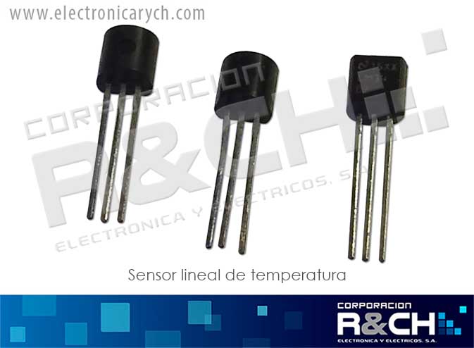 LM34DZ sensor lineal de temperatura