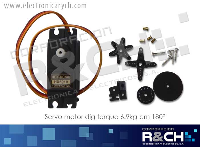 MT-HX5010 servo motor dig torque 6.9kg-cm 180º
