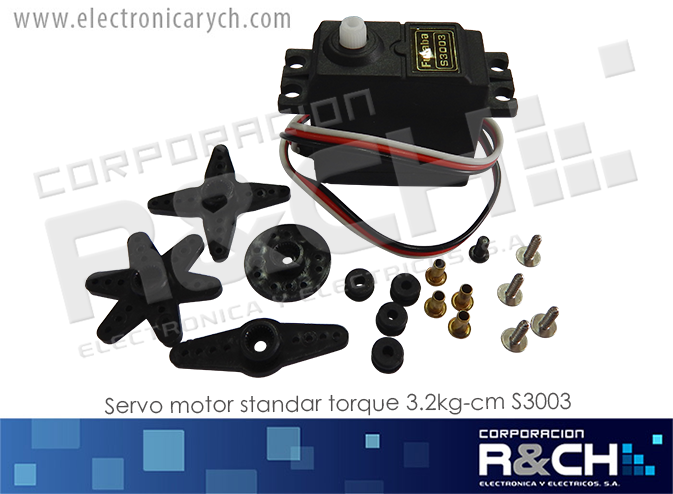 MT-S3003 servo motor stándar torque 3.2kg-cm S3003