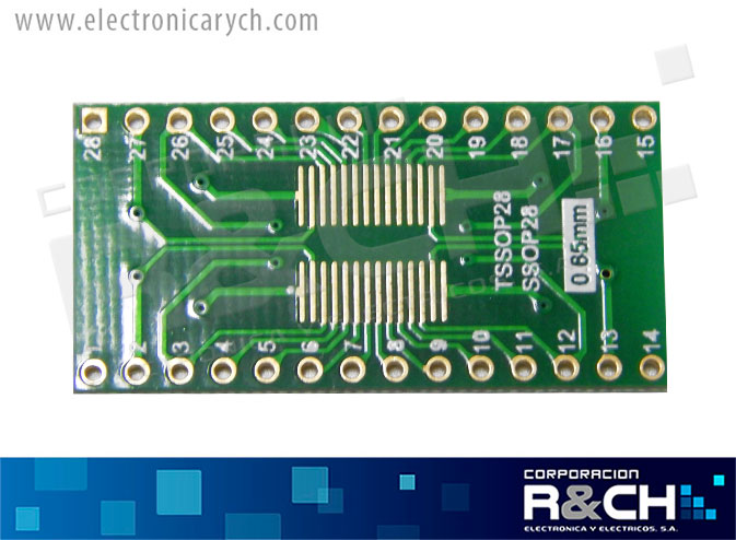 SK-281.27 socket 28 pin adaptador  SOIC/SOP DIP28 1.27mm