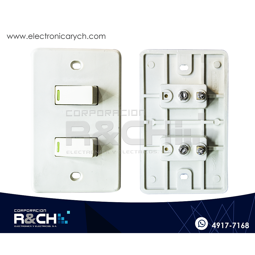 2260 switch doble bquelita aguila