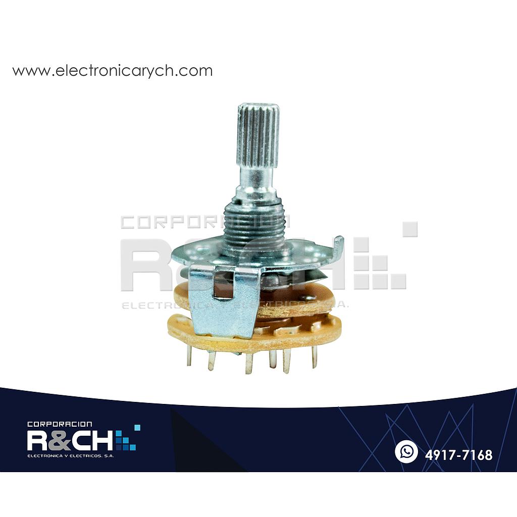 SW-M-DP5T Switch Multiplexor 2 Polos 5 Tiros