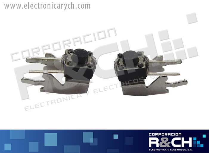 SW-601B switch pulsador p/repuesto 4mm 2 pin c/chasis grande