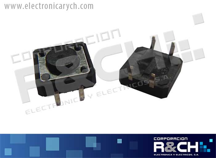 SW-4PL4.3G switch pulsador p/teclado 12x12x4.3mm 4 pin grande
