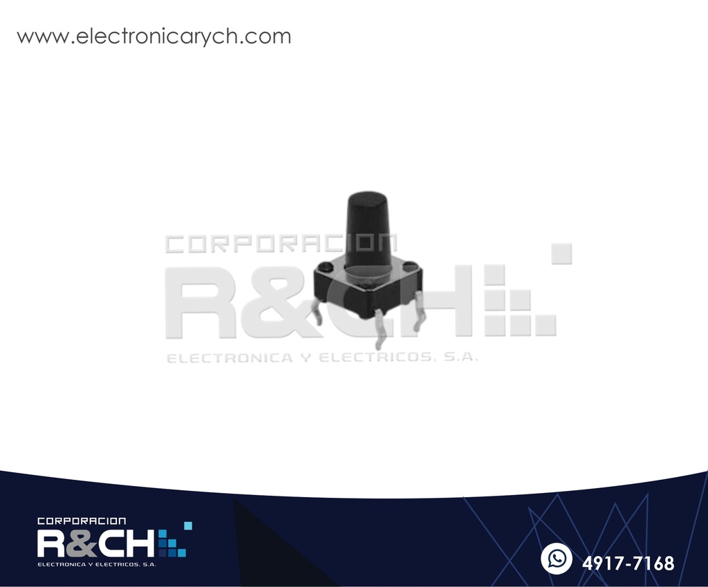 SW-4P9 Switch Pulsador Para Teclado 9mm 4 Pin 6x6x9mm