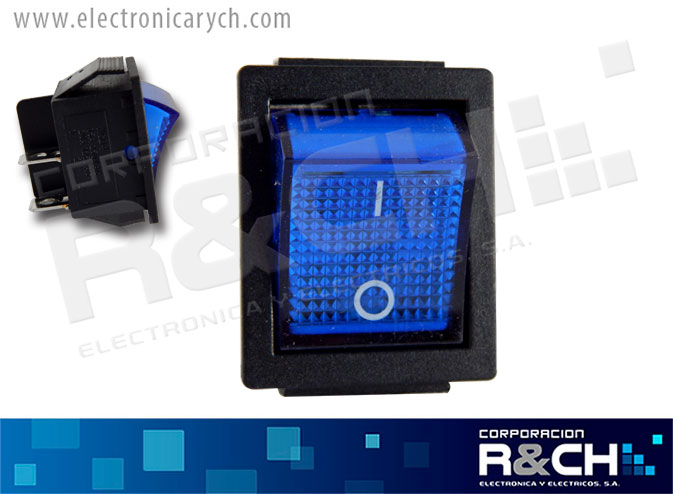 SW-908 switch 2 polos 1 tiro