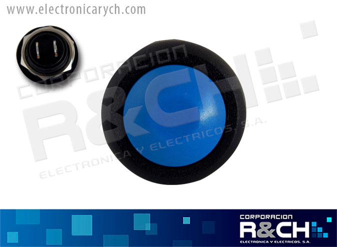 SW-736BL switch pushboton N/A grande azul