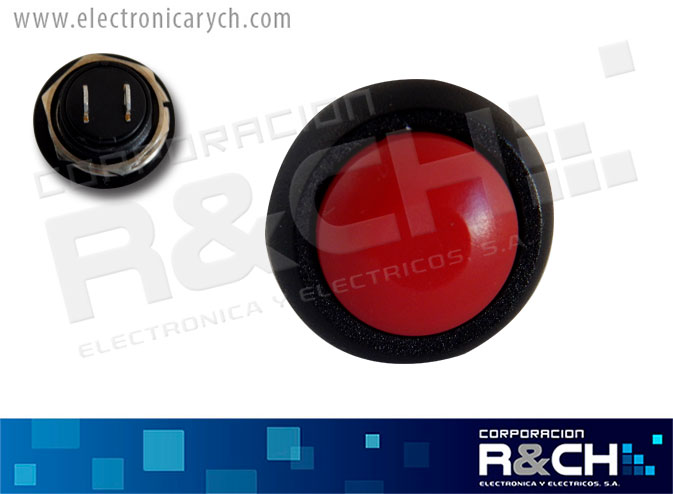 SW-736RD switch pushboton N/A grande rojo