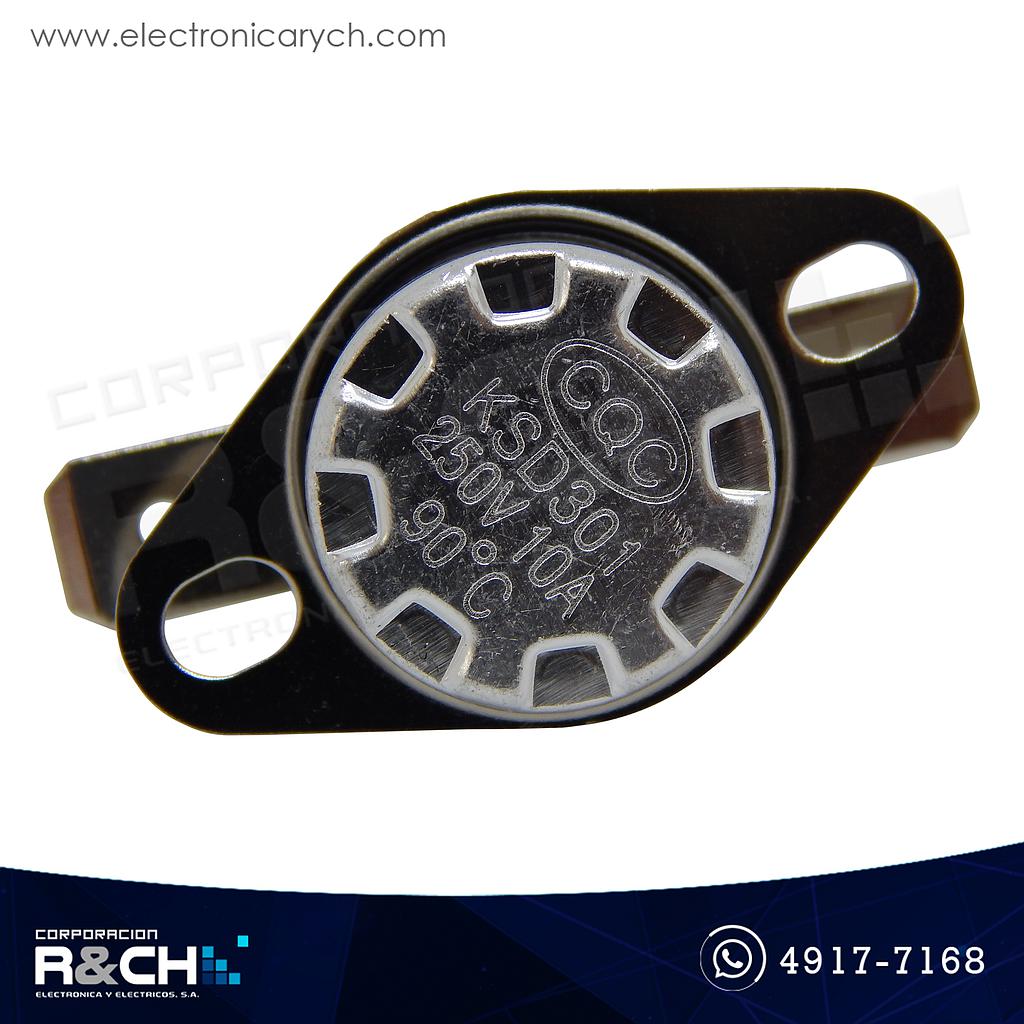 SW-30190 Switch termostato 10A 250V 90º NC KSD301