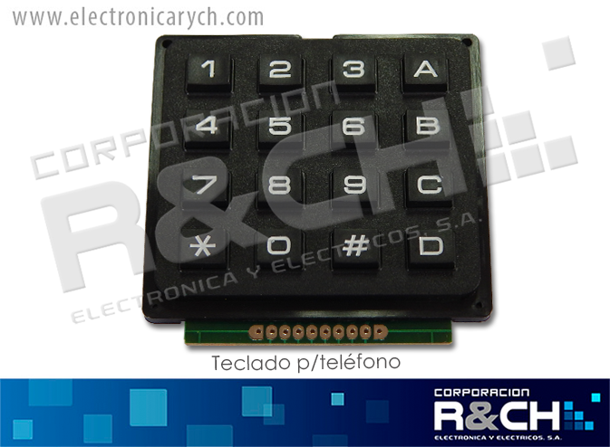 SW-TT teclado p/telefono 16 teclas