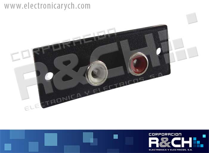 TM-A2RCA terminal doble para audio RCA