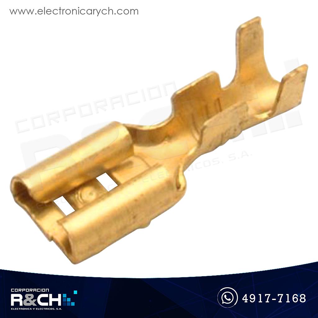 TM-30D Terminal hembra dorada 16-14 desnuda