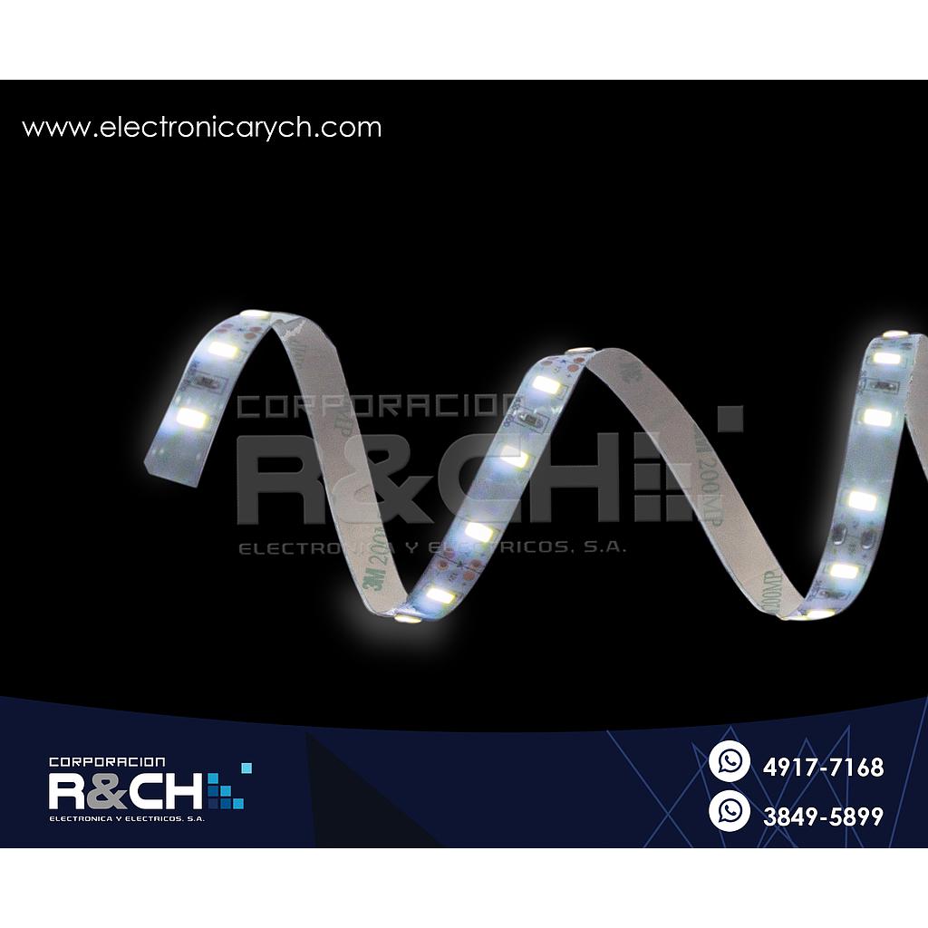 LD-5050TBI Tira LED flexible con Adhesivo Blanco para Interior 12V 1 metro