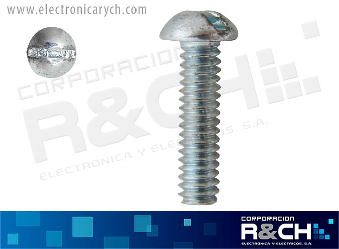 TR-M tornillo milimetrico 12.5mm largo con tuerca