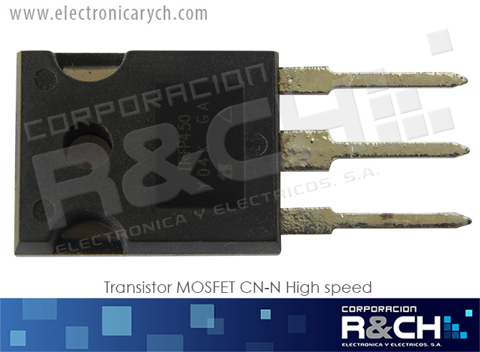 NTE2394 Transistor MOSFET CN-N High speed 14A IRFP450