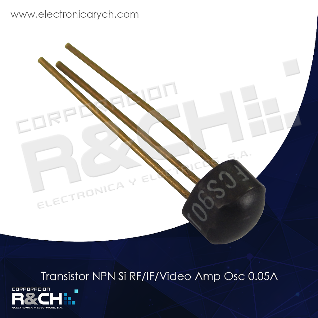 NTE108 transistor NPN Si RF/IF/Video Amp Osc 0.05A