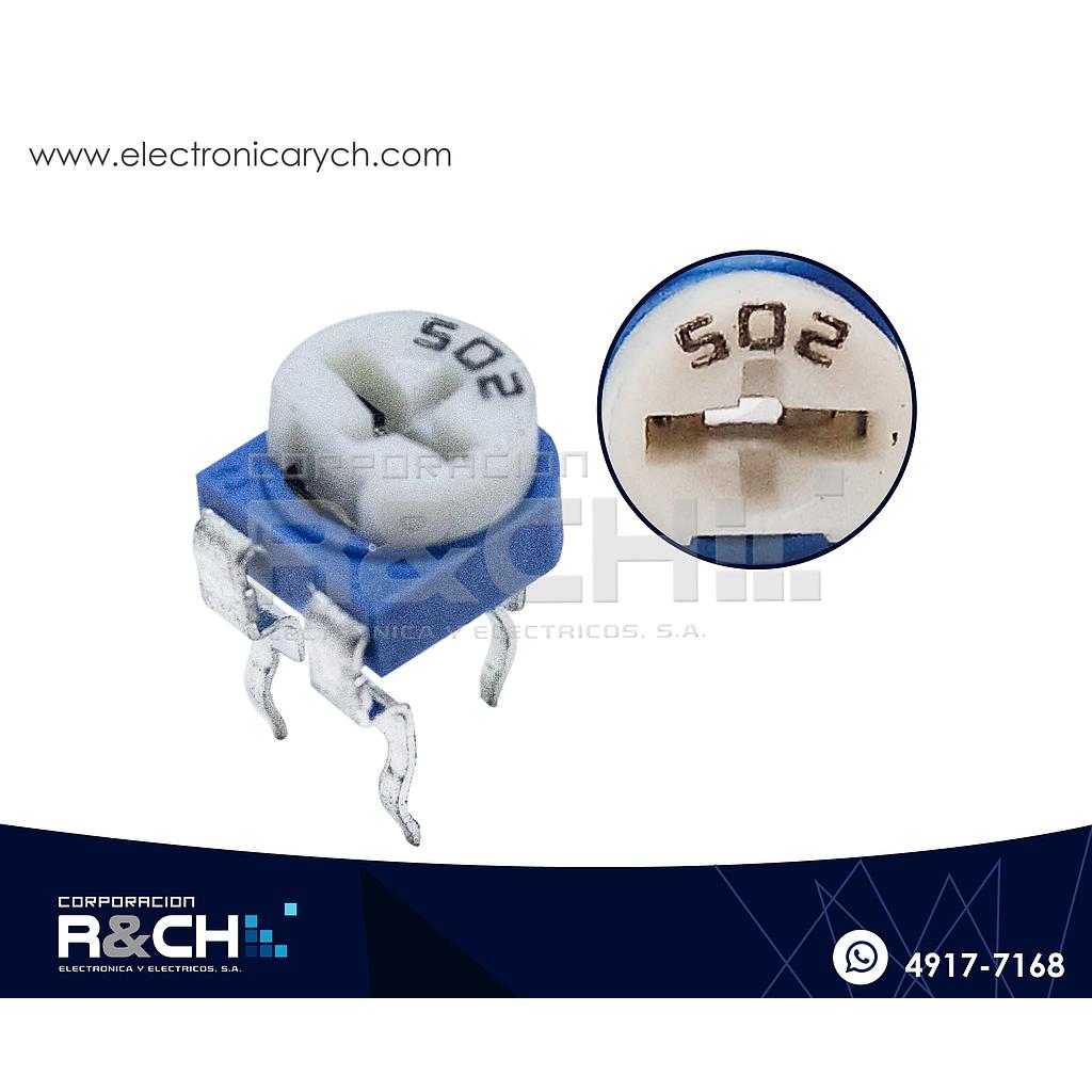 RM65-5K trimpot 5K ohm 8mm horz. 501