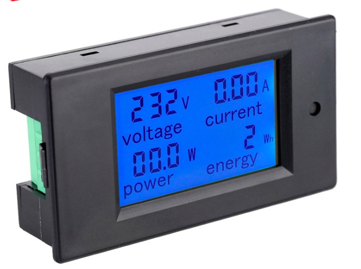 PZEM-021 Voltimetro 4 en 1 80-260V 50 / 60HZ medidor de energía