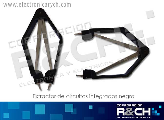 HM-PLCC extractor de circuitos integrados negra
