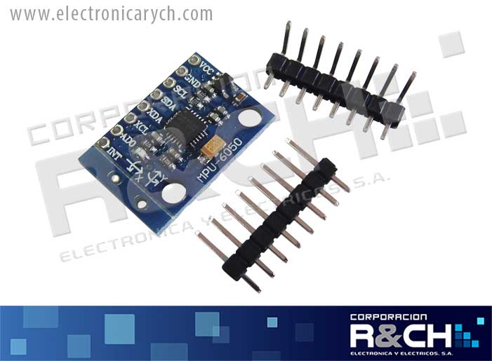 MD-GY521 modulo giroscopico analogico  acelerometro tres ejes MP-6050