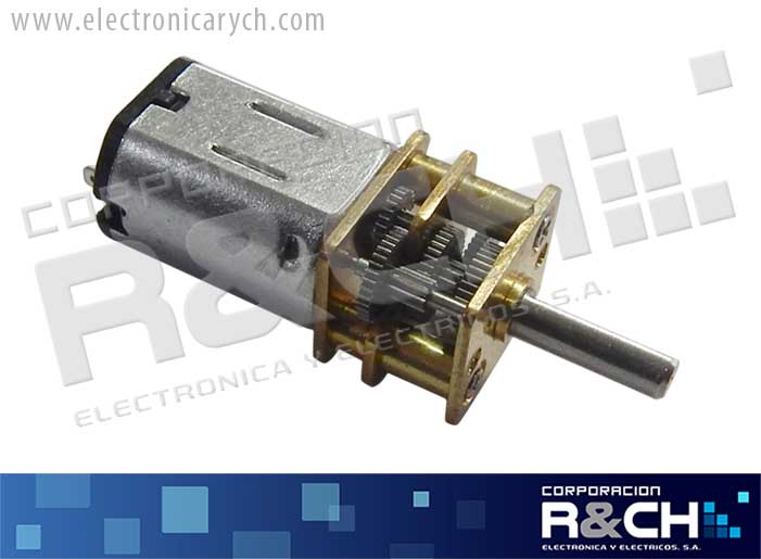 MT-DC6CM1000 motor mini 3-6V con caja reductora metalica