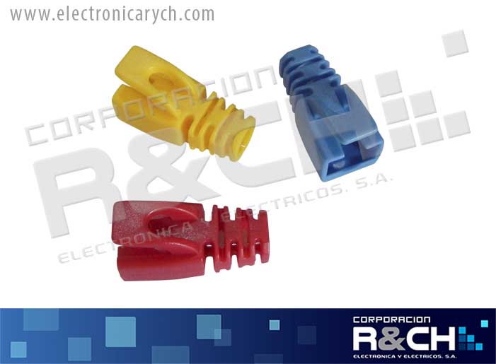 TA-RJ45B tapa para conector RJ45 y blindado varios colores