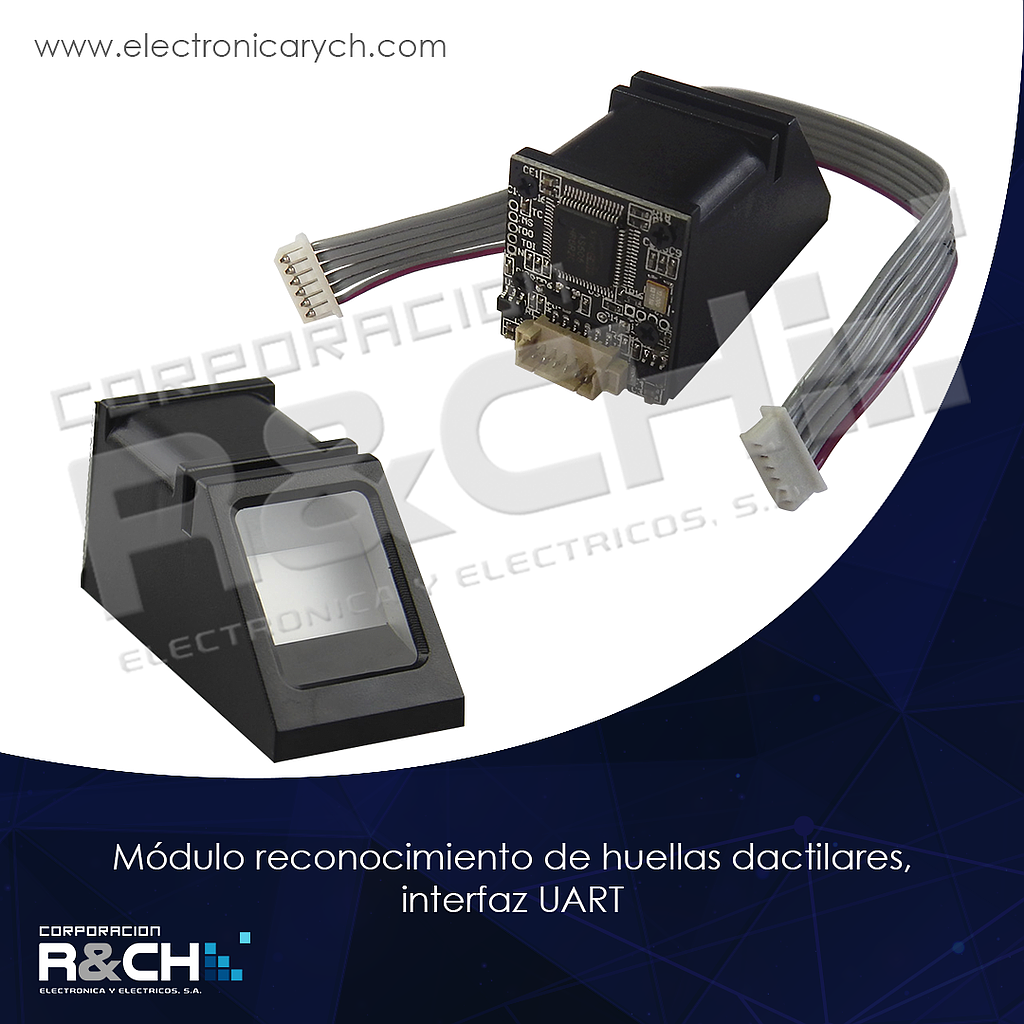 MD-RHD modulo reconocimiento de huellas dactilares, AS608