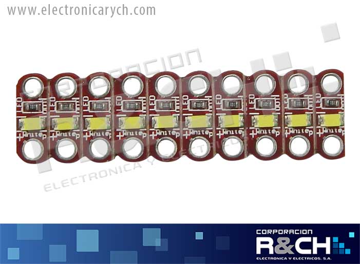 MD-L1206 modulo led para LilyPad 1206 3-5V 40mA unidade