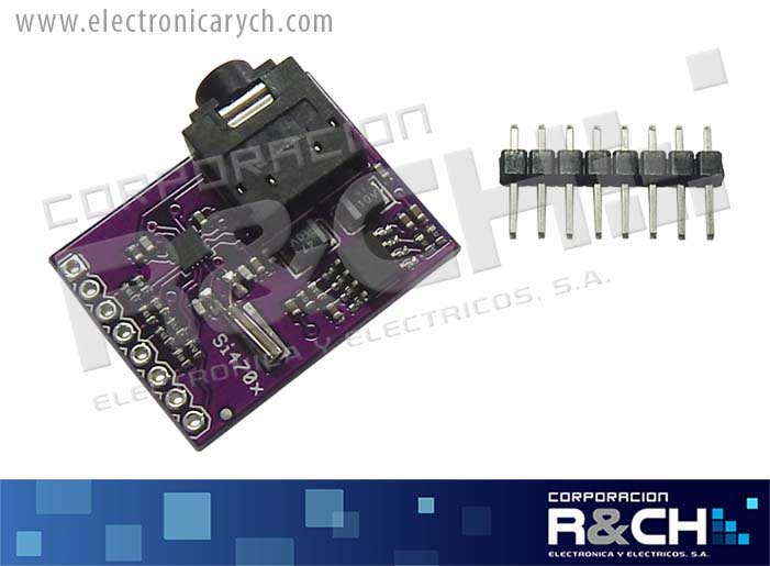 MD-SI4703 modulo sintonizador de radio FM Si470x