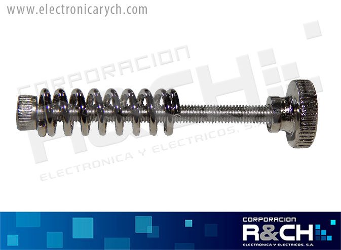 TOR-MR3D tornillo M3 para nivelacion de impresora 3D +resorte-tuerca