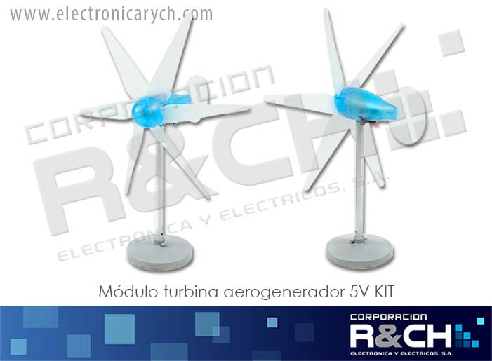 MD-EK5100 modulo turbina aerogenerador 5V KIT
