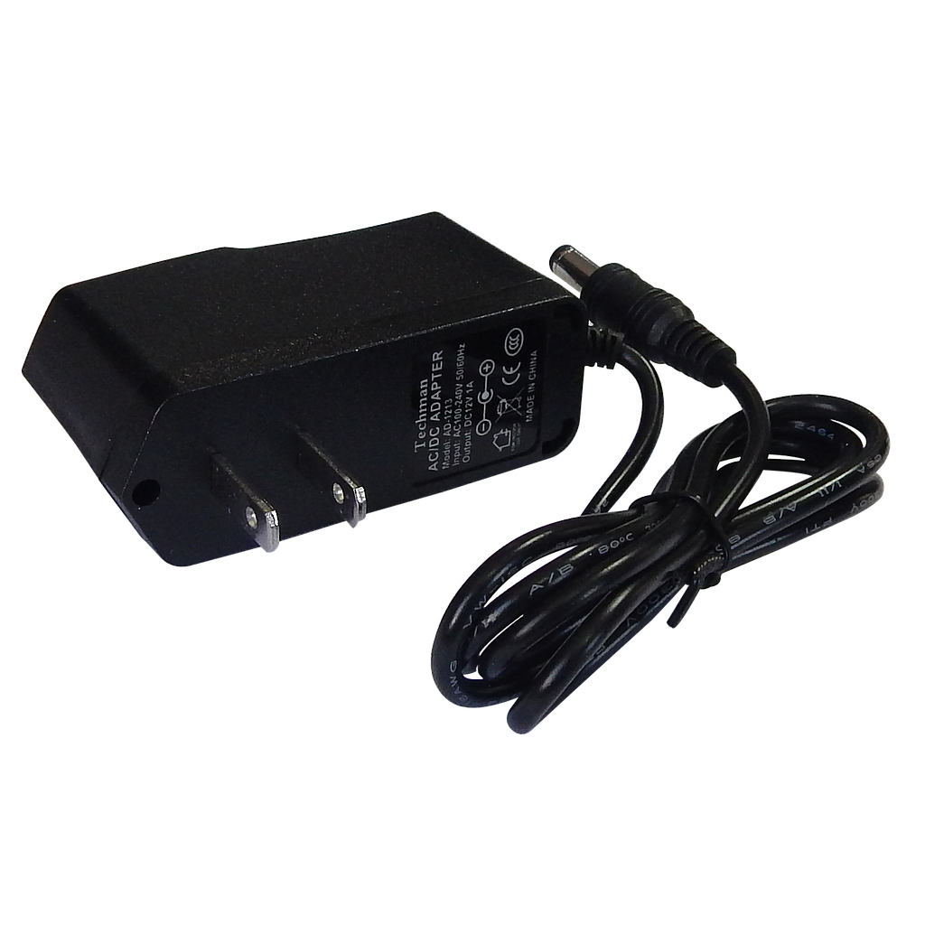 AD-1213 adaptador 100-240VAC a 12VDC 1A max electronico