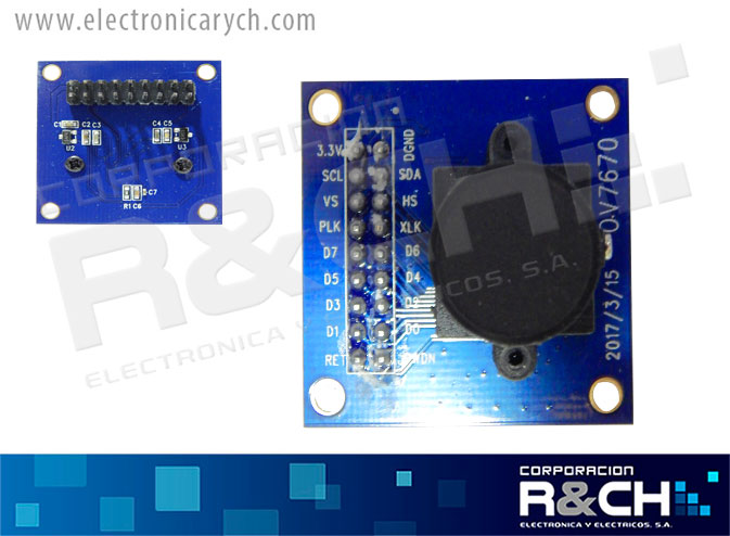 MD-OV7670 modulo camara par arduino 30 cuadros/seg sin fifo