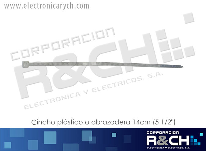 CP-14C cincho plastico o abrazadera 14cm (5 1/2")