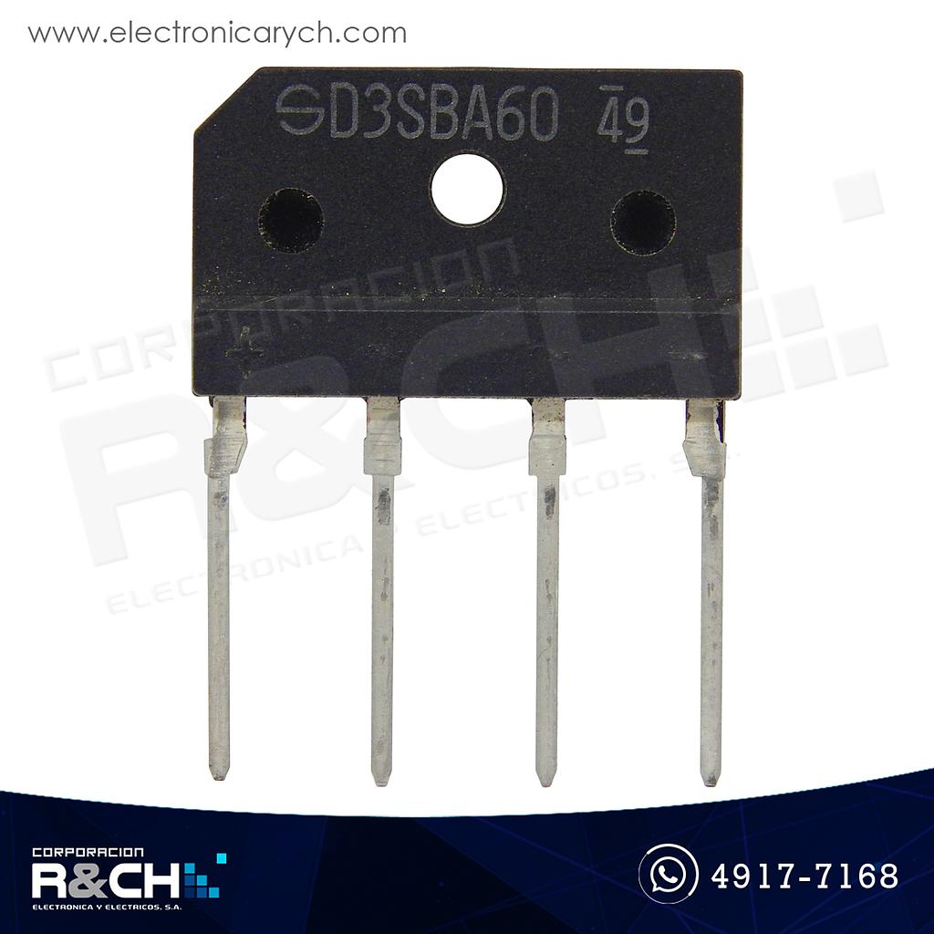 NTE5330 Puente R-Si 600V 4A