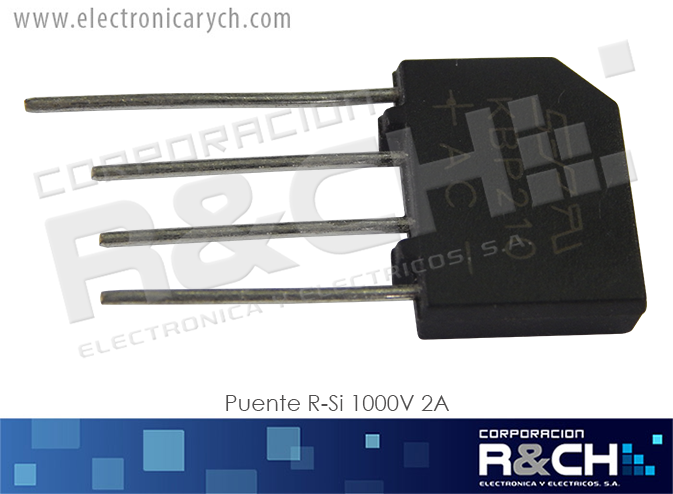 NTE170 puente R-Si 1000V 2A