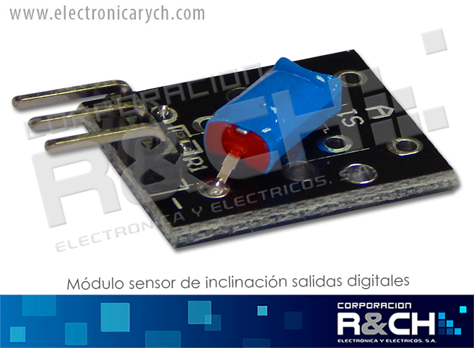 MD-KY-020 Modulo sensor de inclinación salidas Digitales KY-020