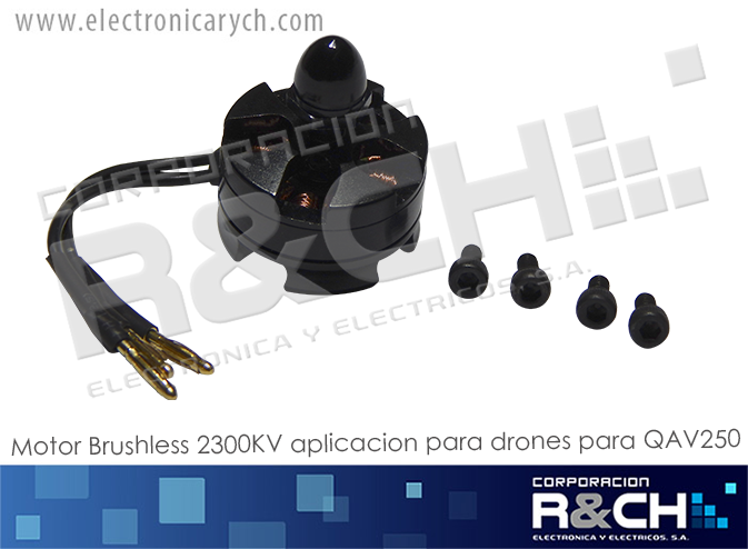 MT-2204KV motor brushless 2300KV  aplicacion para drones para QAV250