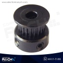 PL-707D Polea GT2 Dentada 20d diametro ext=16mm diametro int=5mm Banda 6mm