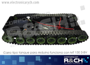 MT-314 carro tipo tanque para arduino funciona con MT 130 3-8V