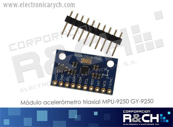MD-GY9250 MODULO ACELEROMETRO TRIAXIAL mpu-9250 gy-9250