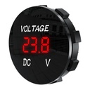 MD-DC48R Voltímetro Digital Circular 5-48V Rojo