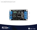 RL-2C-5/2 relay modulo 2 chanel 5V 1 polo 1 tiros 2A for arduino estado solido