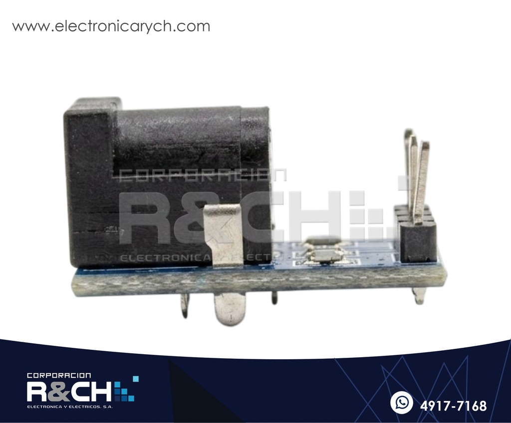MD-JDC55 modulo jack DC 5.5x2.1mm 2 pin VCC, 2 pin GND