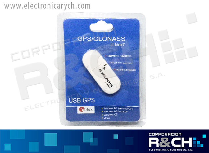 MD-VK172 modulo gps USB  Glonass U-blox7 par raspberry Pi VK-172